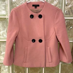 Ann Taylor Pink Jacket Size 0 Petite, 0P